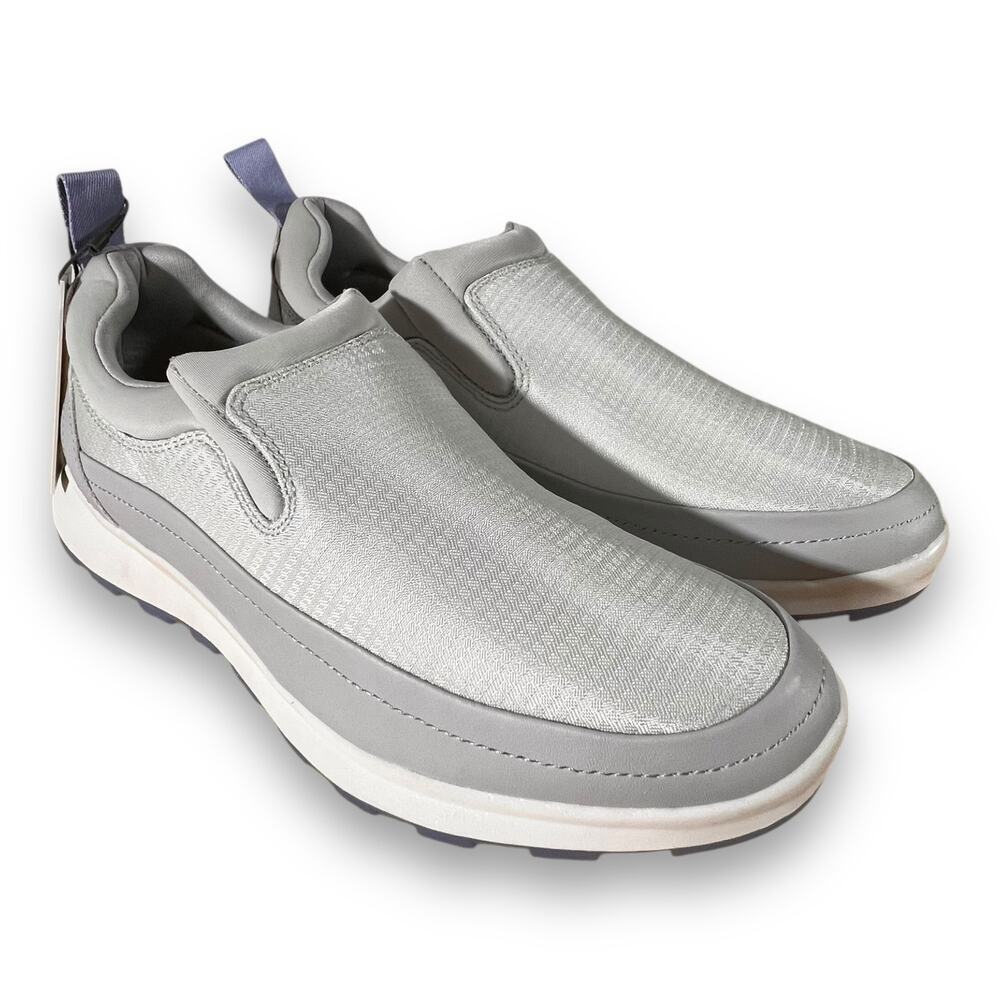 Cougar Gray Waterproof Slip On Walking Shoes Vegan Comfort Size 9 - Picture 4 of 9